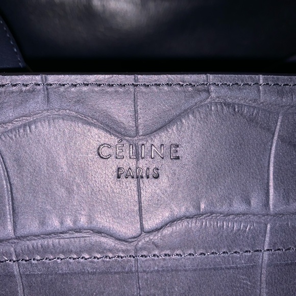 Celine Phantom Bag Crocodile Embossed Leather - Picture 6 of 8